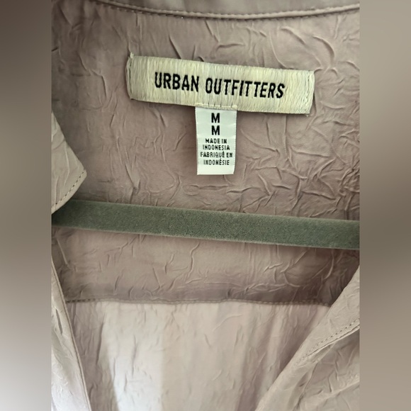 19. UO Chapman Midi Shirt
Dress Lavender size M - Picture 11 of 12